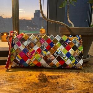 Nahui Ollin Artisan Clutch Bag